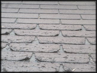 Lower Shingles Require Replacement